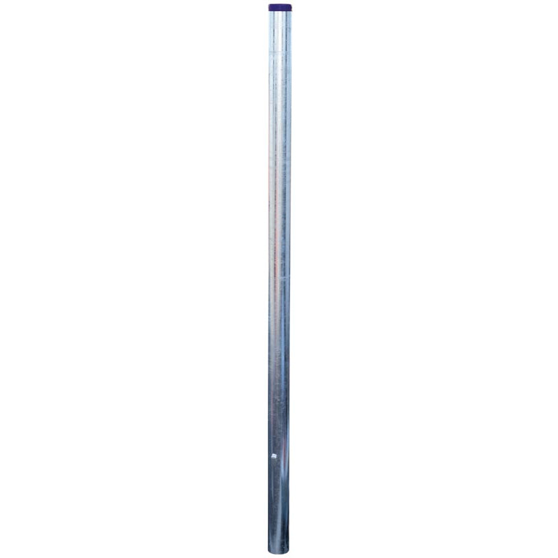  Ø 102 mm reinforced bared post to embed - H. 2.51 m - Thick. 5 mm
