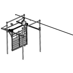 Motorised basic module for forcing race