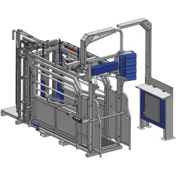 LVAP crush - 4 gates - Adjustable sides - Opening side panels with gates