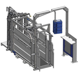 LVAP crush - Sheeted panels - Adjustable sides - Non-opening sheeted side panels