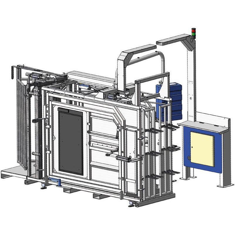 LVAPI crush - Sheeted panels - Adjustable sides - Opening sheeted side panels