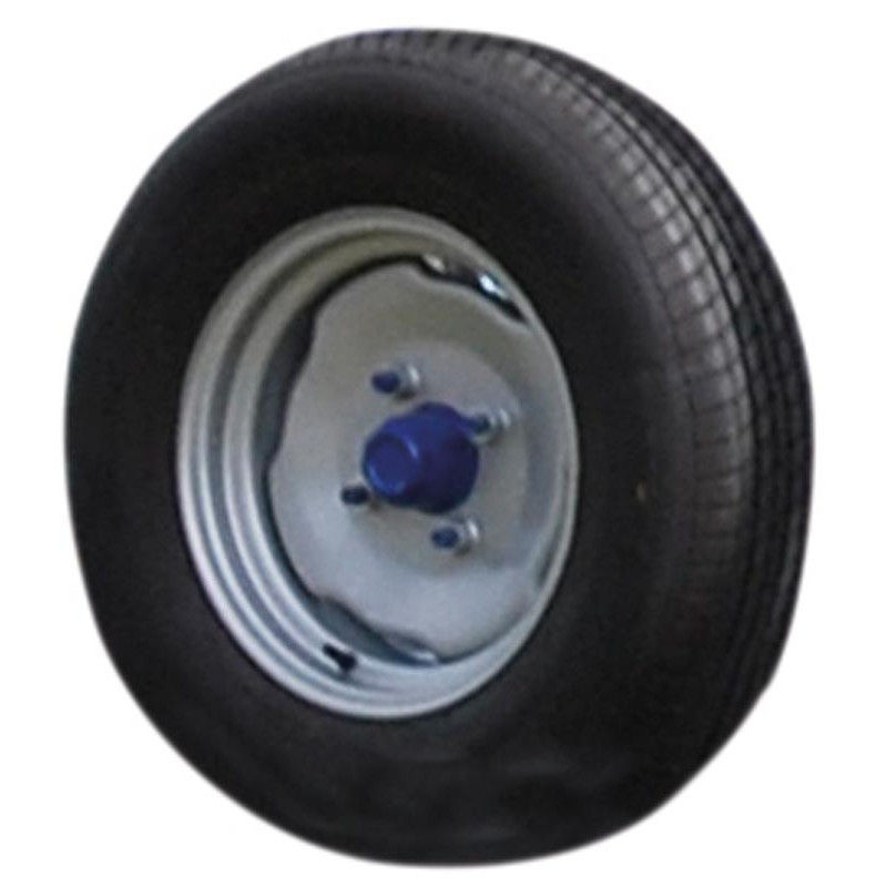 Spare wheel for mobile cattle handling race