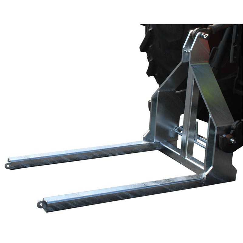 3-point hitch for crushes with adjustable sides