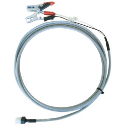 Battery power cable for weigh scale indicator