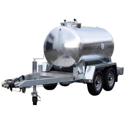 Water tank trailer 2000 litres - Road 90km/h - PTC 3 T