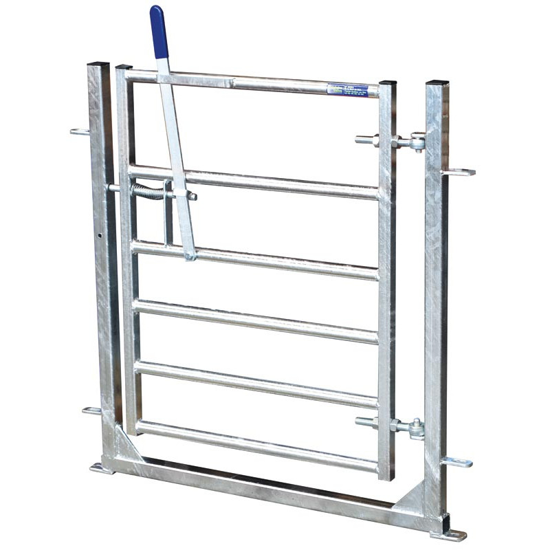 Tubular service gate for sheep