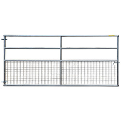 3 m Sheep Fixed semi-meshed field gate