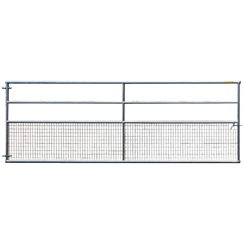 4 m Sheep Fixed semi-meshed field gate