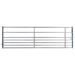 Sheep pasture fence extendable 7 bars with 1 latch 4/5 m